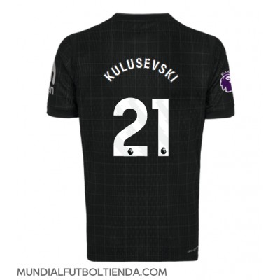 Camiseta Tottenham Hotspur Dejan Kulusevski #21 Segunda Equipación Replica 2025-26 mangas cortas Camiseta Tottenham Hotspur Dejan Kulusevski #21 Segunda Equipación Replica 2025-26 mangas cortas